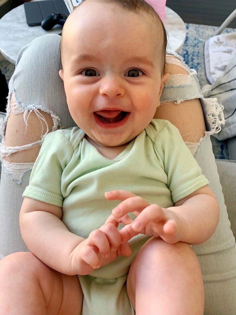 Meet Myles and his now legendary smile