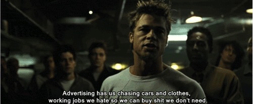 Advertising and clothing